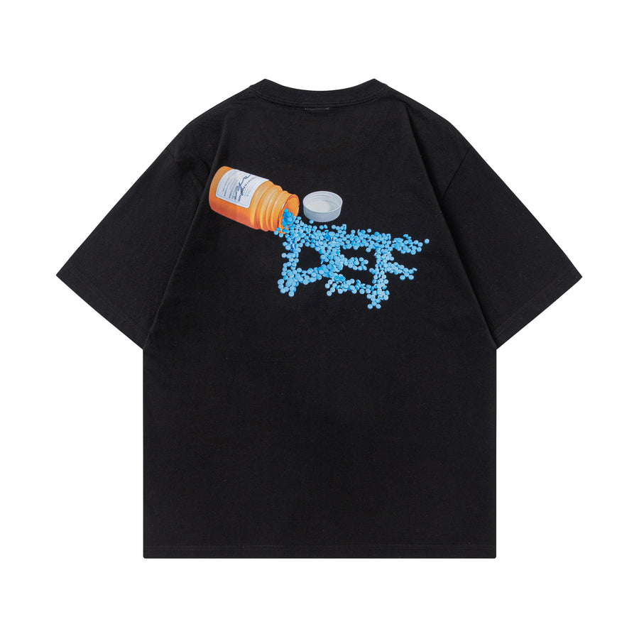 CAKE X DEF - ADDICTIVE TEE BLACK