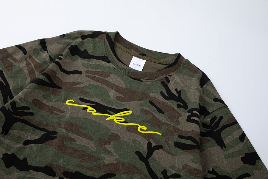 CAKE - CAMO LOGO TEE