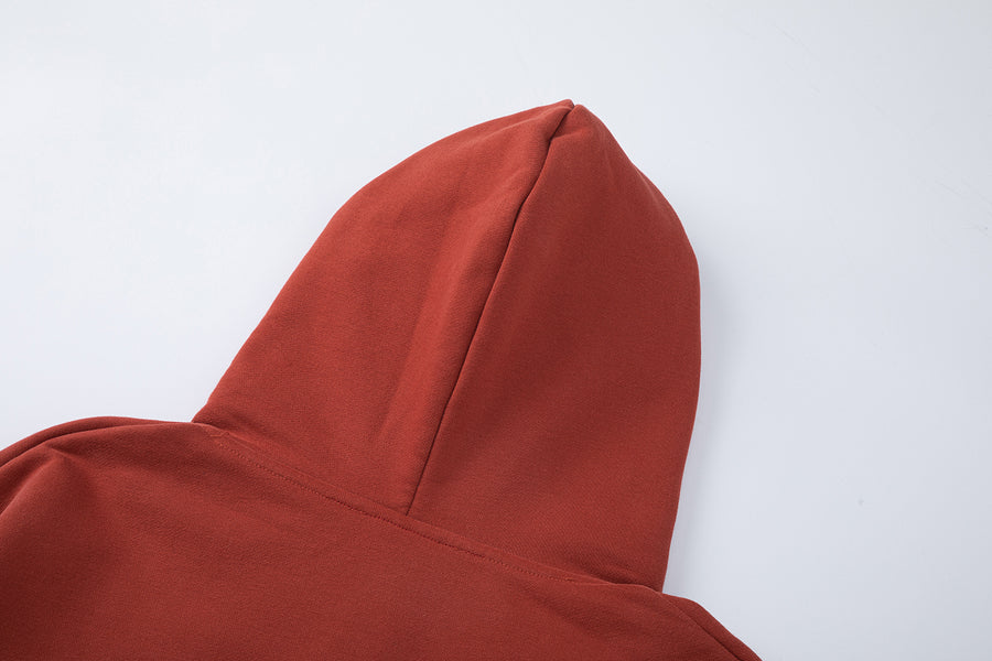 CAKE - ARABIC ZIP UP HOODIE BURGUNDY