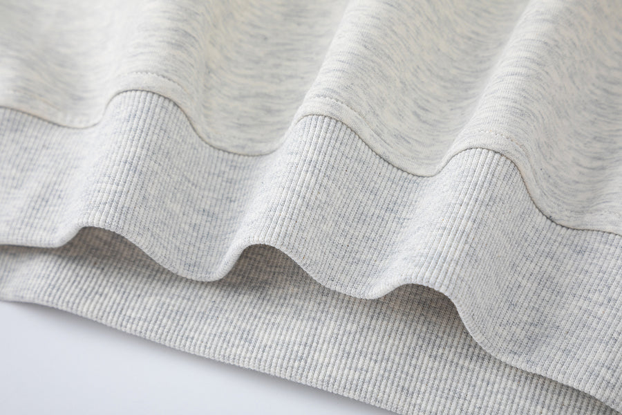 CAKE - OATMEAL HALF ZIP PULLOVER