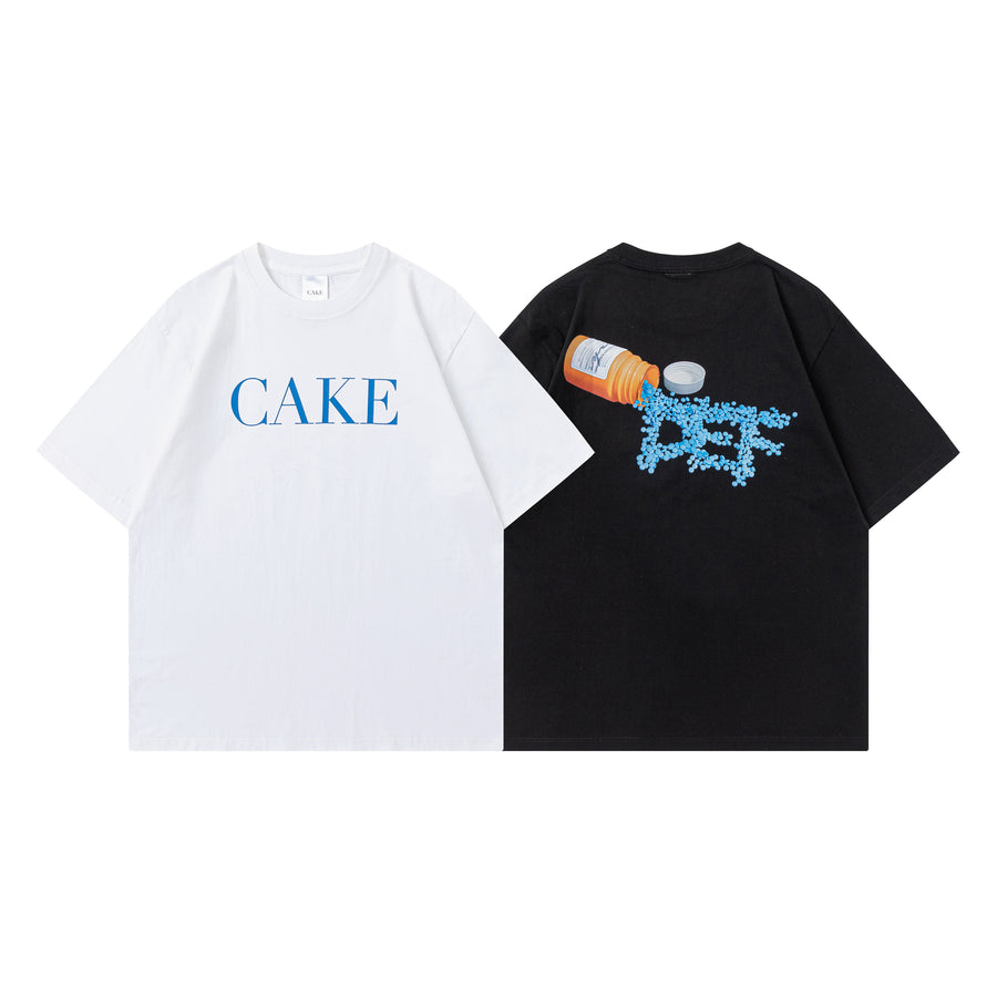 CAKE X DEF - ADDICTIVE TEE WHITE