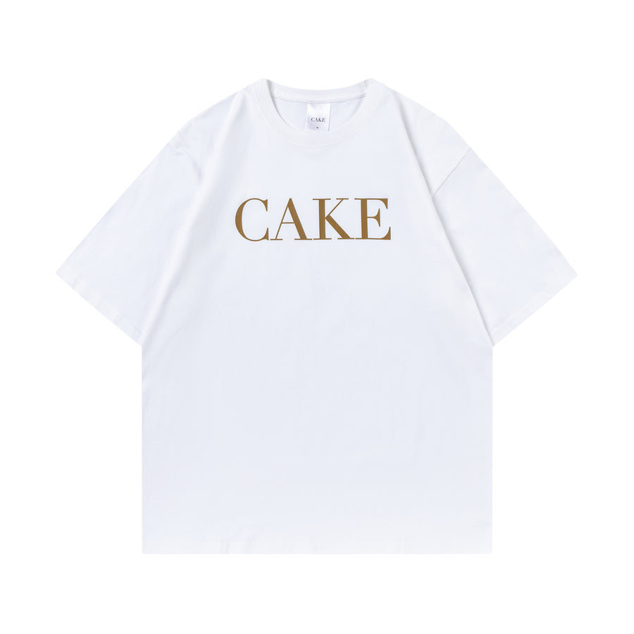 CAKE X DEFINITE - SHOP A LOT TEE WHITE