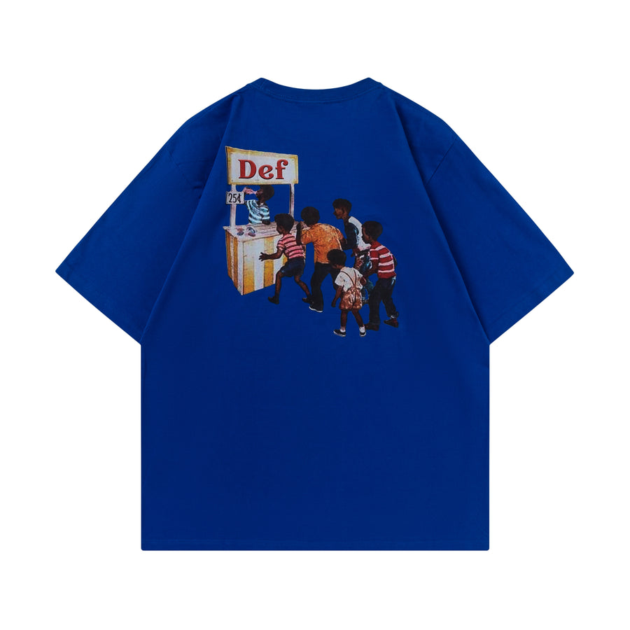 CAKE X DEFINITE - SHOP A LOT TEE BLUE