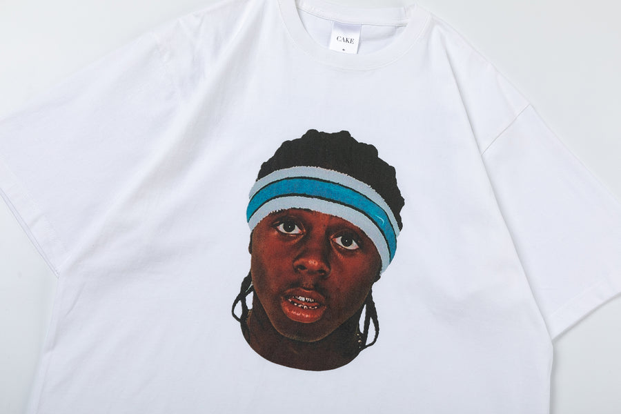 CAKE - LIL'WAYNE TEE WHITE