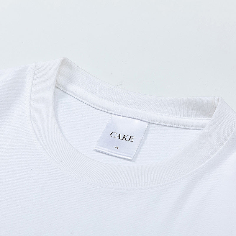 CAKE - FIRST YEAR BEING RICH TEE WHITE
