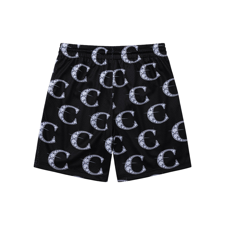 CAKE - DIAMOND C MESH SHORT BLACK