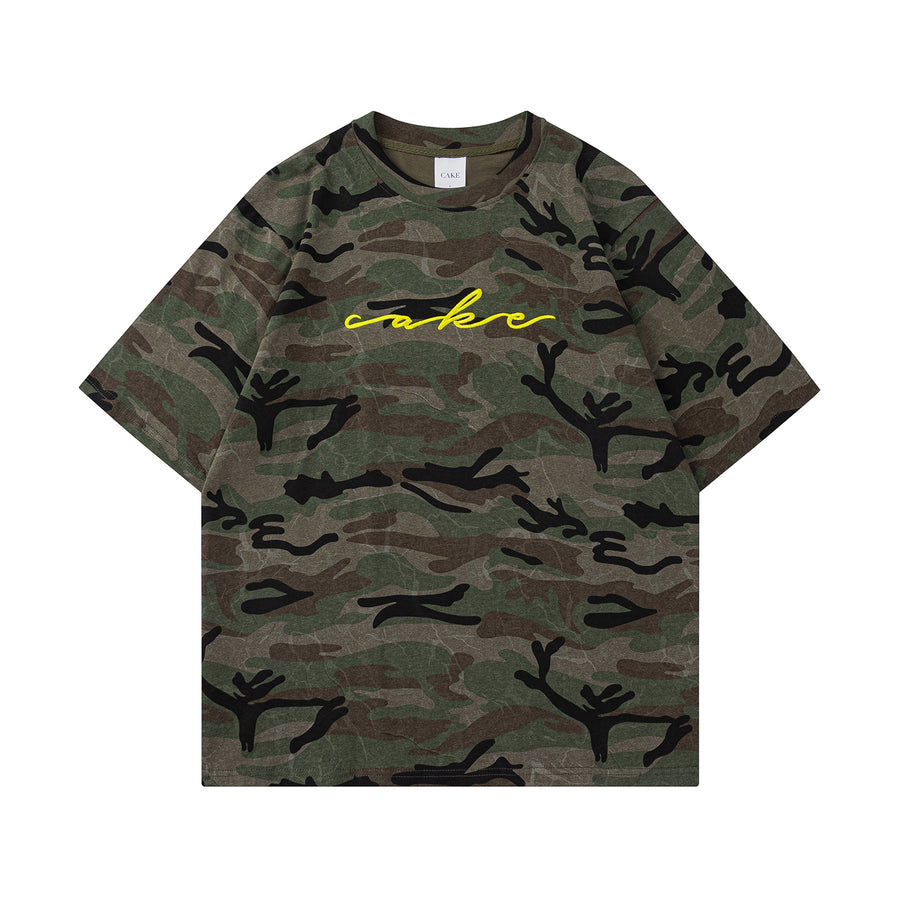CAKE - CAMO LOGO TEE