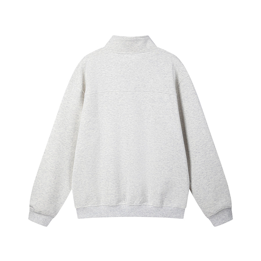 CAKE - OATMEAL HALF ZIP PULLOVER