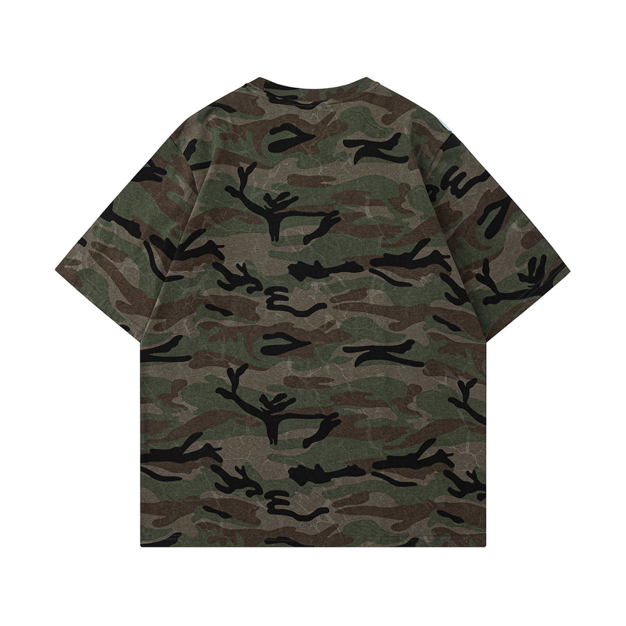 CAKE - CAMO LOGO TEE